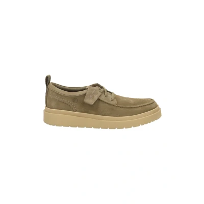 Immagine di Clarks Polden Moc, Scarpe Stringate Uomo, Olive Suede, 44.5 EU