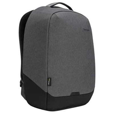 Immagine di Targus Cypress Zaino di sicurezza con EcoSmart progettato per viaggiatori d&#039;affari e scuola, adatto laptop/notebook fino a 15,6&quot;, grigio (TBB58802GL)