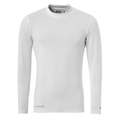 Immagine di uhlsport Distinction Colors Base Layer Shirt, Camicia Uomo, Grigio Scuro mélange, M