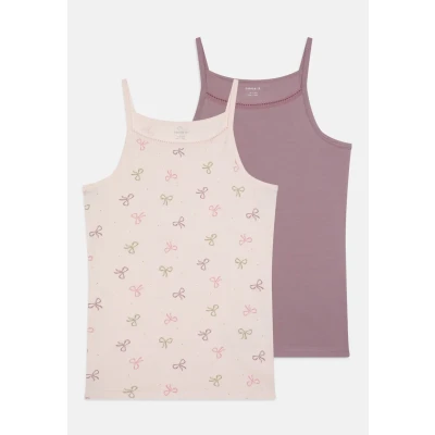 Immagine di Name it kids Barely Pink Nkfstrap Top 2P Bow Noos, Numeric_146 (Pacco da 2) Bambine e Ragazze