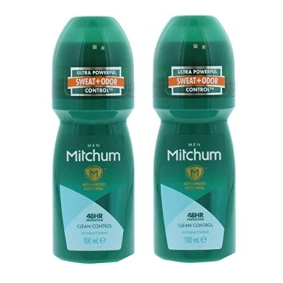 Immagine di Mitchum Confezione da 2 rotoli 100 ml per il controllo pulito