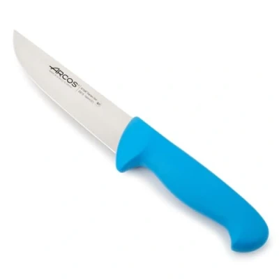 Immagine di Arcos Serie 2900 Coltello Scannare Macellaio Bistecca Lama Acciaio Inossidabile Nitrum 160 mm Manico Polipropilene Colore Blu