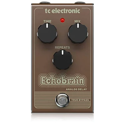 Immagine di TC Electronic ECHOBRAIN ANALOG delay Pedale stile vintage con circuito Bucket Brigade completamente analogico