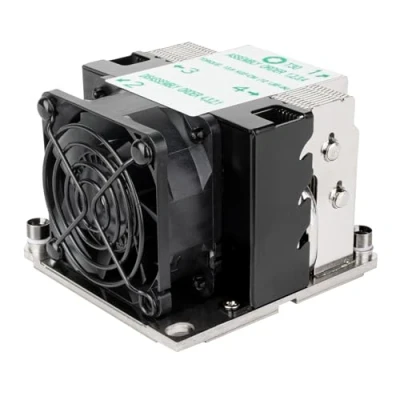 Immagine di SilverStone Technology XE02 3647S, 2U SFF Server/Workstation CPU Cooler per Intel LGA 3647 Square Sockel, SST 3647SB (nero+nero)