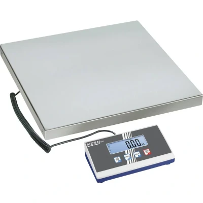 Immagine di Kern EOB 150K50L Bilancia pesa pacchi Portata max. 150 kg Risoluzione 50 g rete elettrica, a batteria Argento