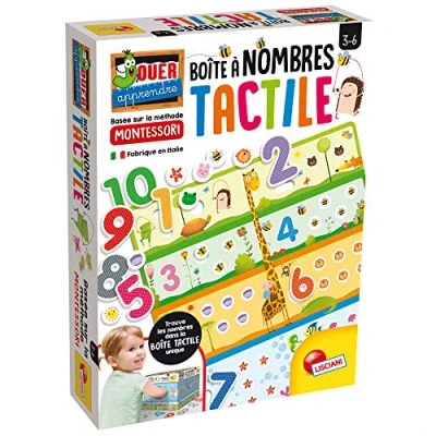 Immagine di Lisciani NUMEROS TATTILE Giochi EDUCATIVI Montaggio I Numeri E Le QUANTITA&#039; FR72453