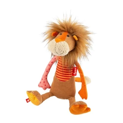 Immagine di Sigikid 42844 Peluche Leone Patchwork Sweety per giocare e coccolare in morbido mix di materiali neonati bambini, ragazzi ragazze da 0 mesi a 8 anni, multicolore/leone, 32 cm