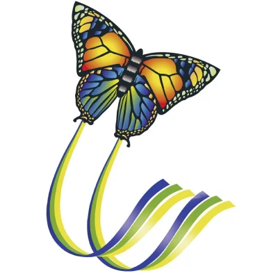 Immagine di Günther Flugspiele Monofilo Aquilone statico Butterfly Larghezza estensione (dettaglio) 950 mm Intensità del vento 4 6 bft