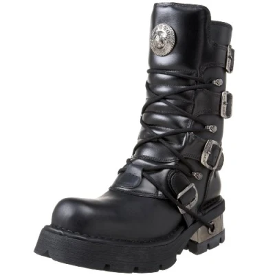 Immagine di New Rock M 373 S1, Stivali Piattaforma Uomo, Nero, 41 EU