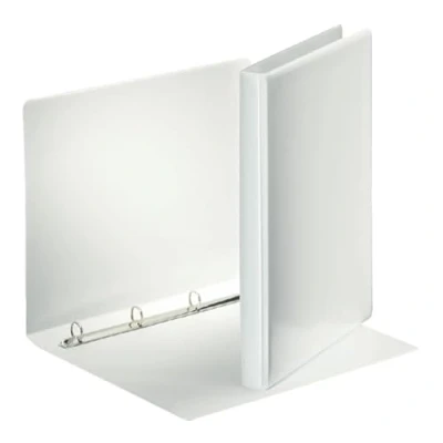 Immagine di Esselte Panorama Ring Binders Deluxe, PVC 4 x 16mm Raccoglitore ad Anelli Bianco