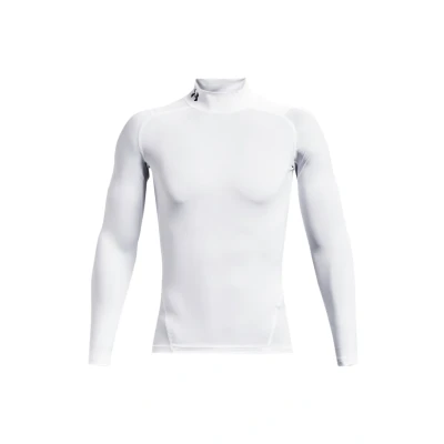 Immagine di Under Armour Heatgear Comp Mock Maglia a maniche lunghe Uomo Bianco XS
