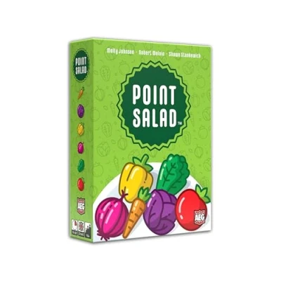 Immagine di Alderac Entertainment Group , Point Salad, Board Game, Ages 8+, 2 to 6 Players, 15 30 Minutes Playing Time, Multicolour, 14.48 x 19.56 4.57 cm