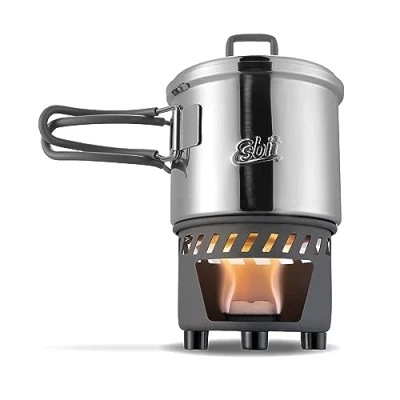 Immagine di Esbit Solid Fuel Cookset 585ml Set da cucina