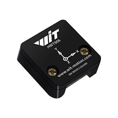 Immagine di [Accelerometro industriale a 4 file + inclinometro] Giroscopio 9 assi HWT906 TTL MPU 9250 angolo (XY 0,05) bussola digitale, compensazione della temperatura e del magnetometro
