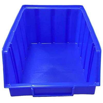 Immagine di 15 pezzi scatole impilabili blu, taglia 4 (222 X 340 157 mm) in plastica PP visione magazzino Cassette impilabile senza aufhaengev orrichtung │ P D W®