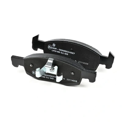Immagine di DELPHI LP3163 Kit pastiglie freno con segnalatore acustico usura lamierino anticigolío senza accessori OPEL: Corsa E Hatchback