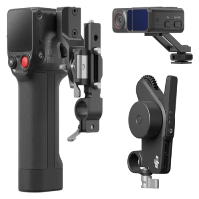Immagine di DJI Focus Pro Creator Combo, Controllo degli obiettivi AMF, Messa a fuoco fino 20 m, 76.800 Punti di distanza ‌LiDAR, Riconoscimento tramite IA, dell&#039;obiettivo FIZ, Unità manuale