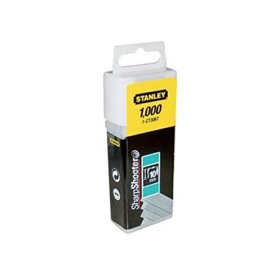 Immagine di STANLEY 1 CT306T Graffette Tipo CT, Set di 1000 pz, 10 mm