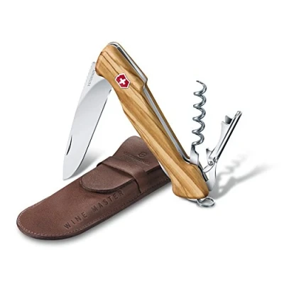 Immagine di Victorinox, Wine Master Wood, Coltello Svizzero, Originale, Multiuso, Campeggio, 6 Funzioni, Lama, grande, Two step lever, Bloccabile