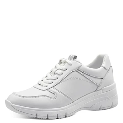 Immagine di Tamaris Donna 1 23742 20, Scarpe da ginnastica, White Uni, 39 EU