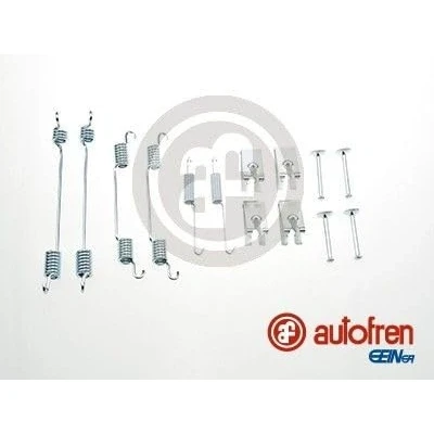 Immagine di AUTOFREN SEINSA D3941A Kit accessori, Ganasce freno Assale posteriore TOYOTA: Corolla VIII Compact