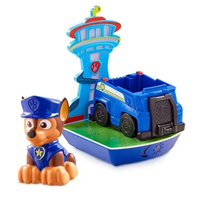 Immagine di Paw Patrol Luce notturna GoGlow Dream 3 in 1 da comodino per abituare i bambini alla nanna, con torcia Chase e timer sonno