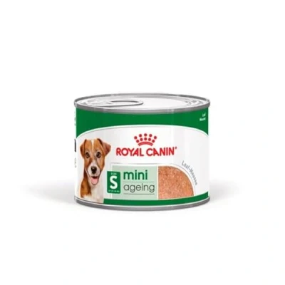 Immagine di Royal Canin Mini Ageing Paté umido per cane Set %: 48 x 195 g