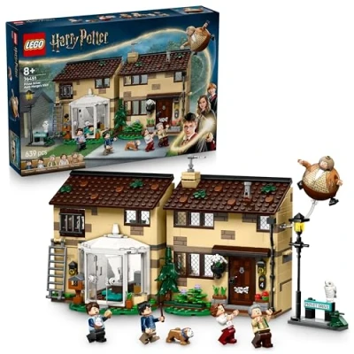 Immagine di LEGO Harry Potter Privet Drive: la Visita di Zia Marge Casa Giocattolo con Interni Dettagliati, 5 Minifigure e Figura Gonfia Regalo per Bambine Bambini da 8 Anni 76451