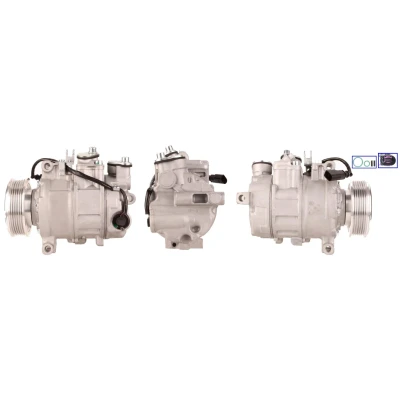 Immagine di ELSTOCK 51 0133 Compressore Aria Condizionata PAG 46 R 134a con guarnizioni AUDI: A4 B6 Avant, B7 A6 C6 Avant