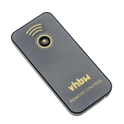 Immagine di vhbw telecomando per scatto a distanza IR compatibile con Nikon D3000, D3200, D3400, D40, D40x, D50, D5000, D5100, D5200, D60, D600, D70 fotocamera