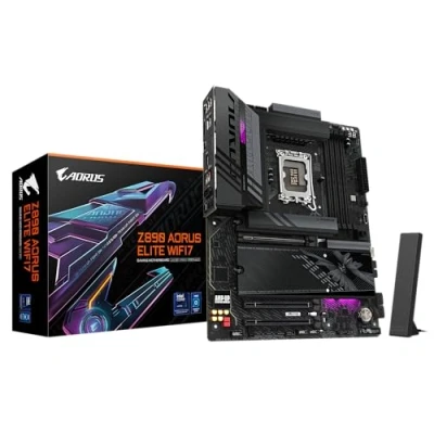 Immagine di Gigabyte Z890 A ELITE WIFI7 Mainboard Attacco (PC) #####Intel® 1851 Fattore di forma (dettagli) ATX Chipset della scheda madre Intel®