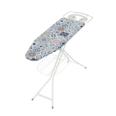 Immagine di Colombo Stella ASSE Stiro, Metallo/Copriasse in cotone, Multicolore, Dimensione piano da stiro 120 x 40 cm