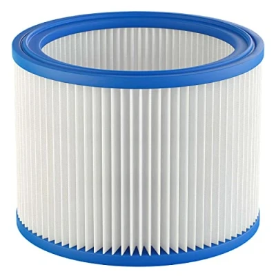 Immagine di vhbw Filtro rotondo a pieghe compatibile con aspirapolvere multiuso Nilfisk Attix 30 01 PC, 01, 11 21 350 360 11, 21, 791 EC