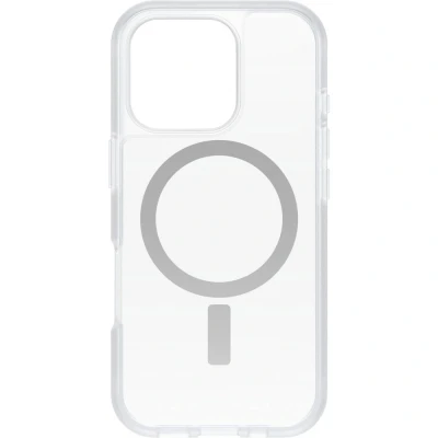 Immagine di OtterBox cover per iPhone 16 Pro Sleek Series MagSafe, resistente a shock e cadute fino, ultrasottile, testata norme MIL STD 810G, Trasparente, Senza Retail Package