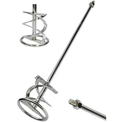 Immagine di KOTARBAU® Miscelatore per malta a spirale, 100 mm, filettatura M14, cemento, intonaco, colori, cestello di miscelazione, agitatore chiocciola, vernice, frusta gesso