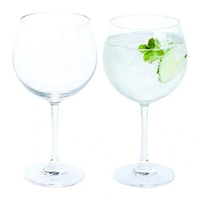 Immagine di Dartington Crystal Bicchiere da Vino e Gin Tonic, Trasparente, Confezione 2