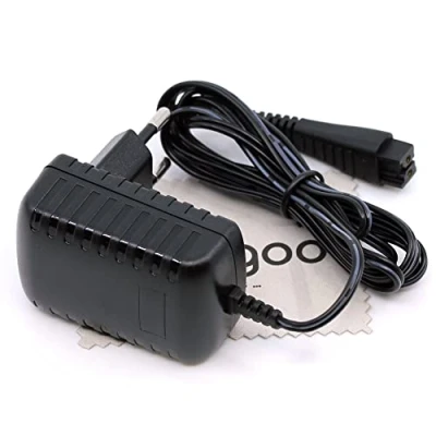 Immagine di Caricatore compatibile con Panasonic ER GC20 SB40 SC40 ES GA20 GA21 LA10 LA12 LA50 LA54 LA62 LA63 LA70 (sostituisce RE9 73) panno per la pulizia dello schermo Mungoo
