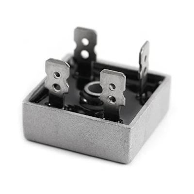 Immagine di YWBL WH 10pcs raddrizzatori a Ponte diodi monofase di Alta qualità,Cassa in Metallo Raddrizzatore, KBPC5010 da 50A AC DC 1000 V