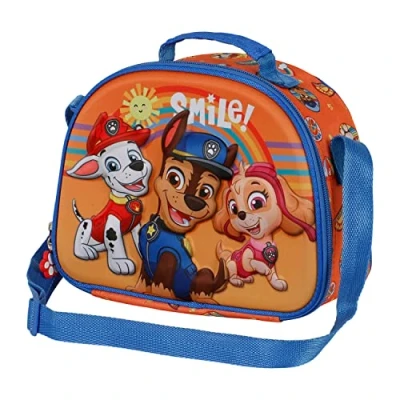 Immagine di Karactermania PAW Patrol Paweome 3D Lunch Borsa a tracolla per bambini, Taglia: One Size, Naranja