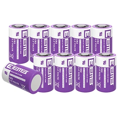 Immagine di 10Pack EEMB CR2 3V batteria pile al litio 850mAh 3 Volt batterie non ricaricabili compatibili con Fujifilm Instant Camera STAX Mini Rangefinder Torce Calcolatrici