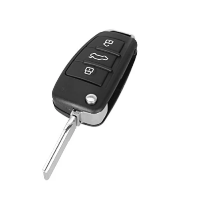 Immagine di Guscio Chiave per Audi A1 A3 A4 A6 Q3 Q7 R8 RS4 S3 S4 S6 TT 3 Tasti Telecomando