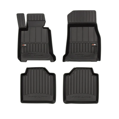 Immagine di FROGUM 3D407688 Set tappetino Gomma anteriore e posteriore 4 nero