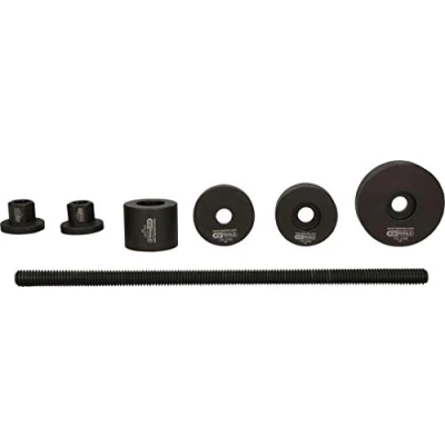 Immagine di KS Tools, Utensili autofficina, Set di attrezzi per cuscinetti silenziosi assale posteriore Fiat 7 pezzi 700.2380
