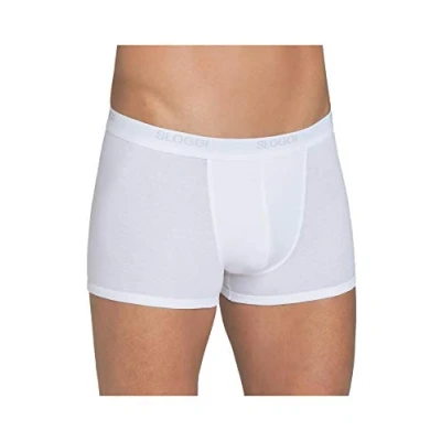 Immagine di Sloggi Basic Short 2P, Boxer Uomo, Bianco (White), 4