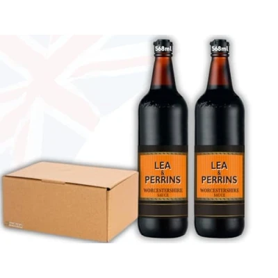 Immagine di OsoRetail Lea and Perrins, salsa originale Worcestershire, 2 x 568 ml