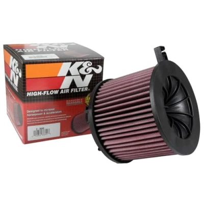 Immagine di K &amp; N filtro aria di ricambio A4 (B9) 1.4 compreso Allroad e Quattro/A5 2.0 F5/Q5/S4 249 252 PK 2015 (e 0646), Rosso