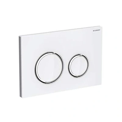 Immagine di Geberit Sigma 21 Placca di Comando, Cromo/Bianco, M