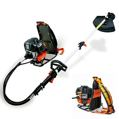 Immagine di Decespugliatore a benzina spalla con 52 cc, 2in1 Multitool, indossabile zaino, FUXTEC FX MS152T multifunzione tagliabordi trimmer 3 CV di potenza 2 tempi