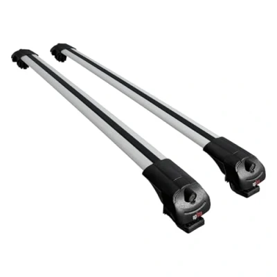 Immagine di MDAK Compatibile con Dacia Duster 2 (HM) 2018 2024 ACE 1 Barre Tetto Portapacchi Auto Portatutto Grigo Alluminio