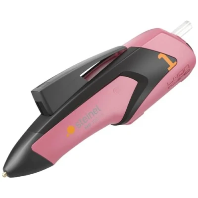 Immagine di Steinel Mobileglue 1007 S R Mini pistola colla a caldo batteria Incl. caricabatterie, cavo di ricarica., incl Indicatore del livello carica,